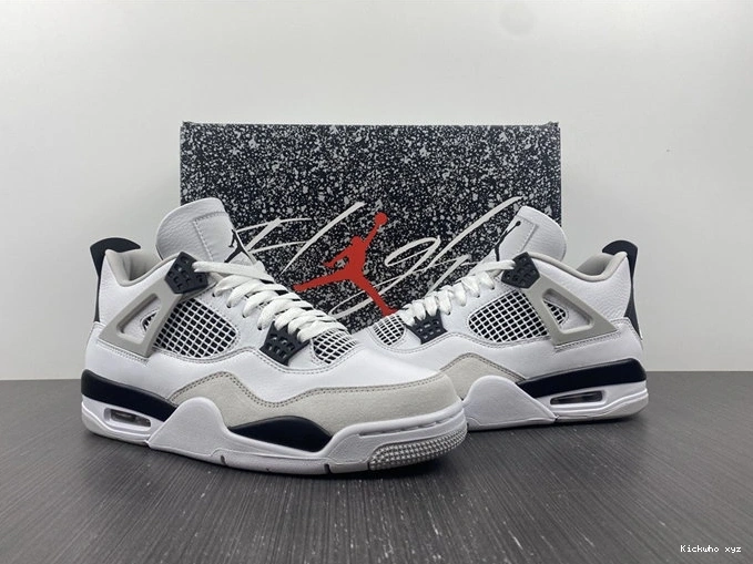 Neat Retro 3860 DH6927- Black Jordan 4 Military 1027